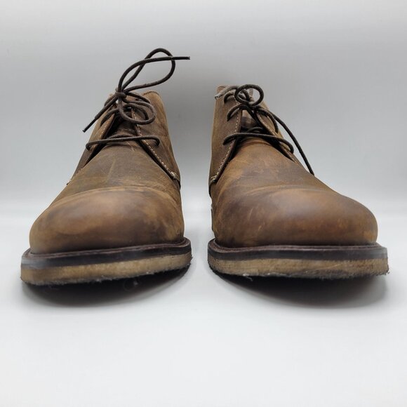 Johnston Muphy Copeland Chukka Leather Ankle Boots 11.5 M Brown - Picture 13 of 16